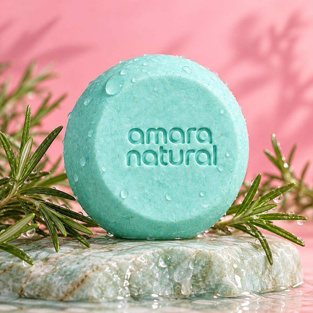 Adiós caspa y grasa - Shampoo de Romero · Amara Natural