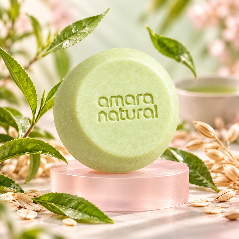 Revitaliza y volumen - Shampoo de Té Verde · Amara Natural